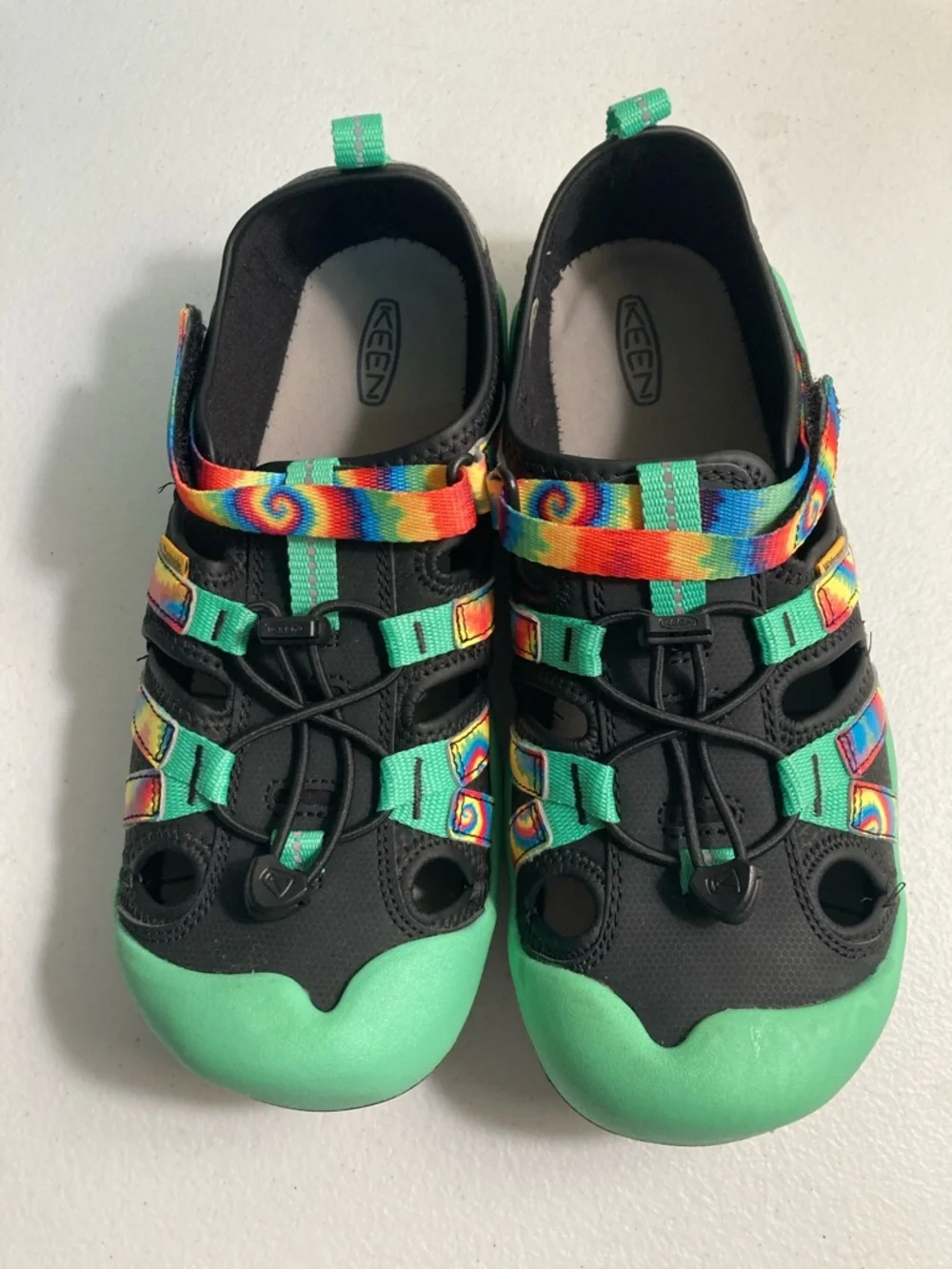Keen Knotch Creek Tie Dye Washable Hiking Sandals - Picture 2 of 9